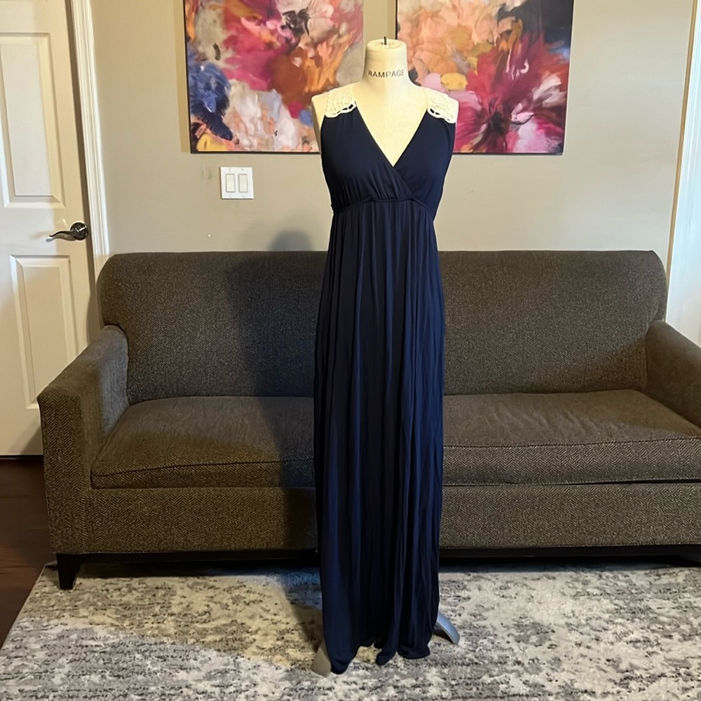 Felicity and Coco Navy Maxi Dress